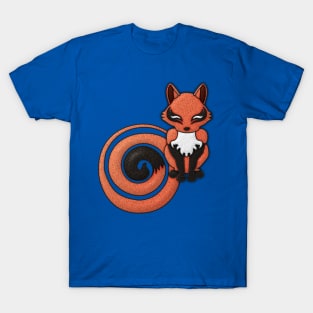 Celtic Fox Patch Style T-Shirt